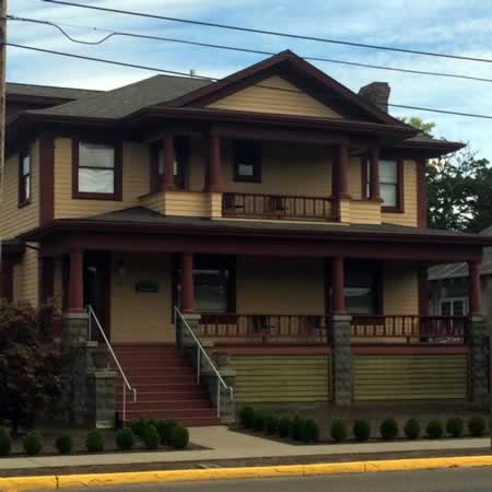 historic building renovation 705 Lyon St Albany Oregon